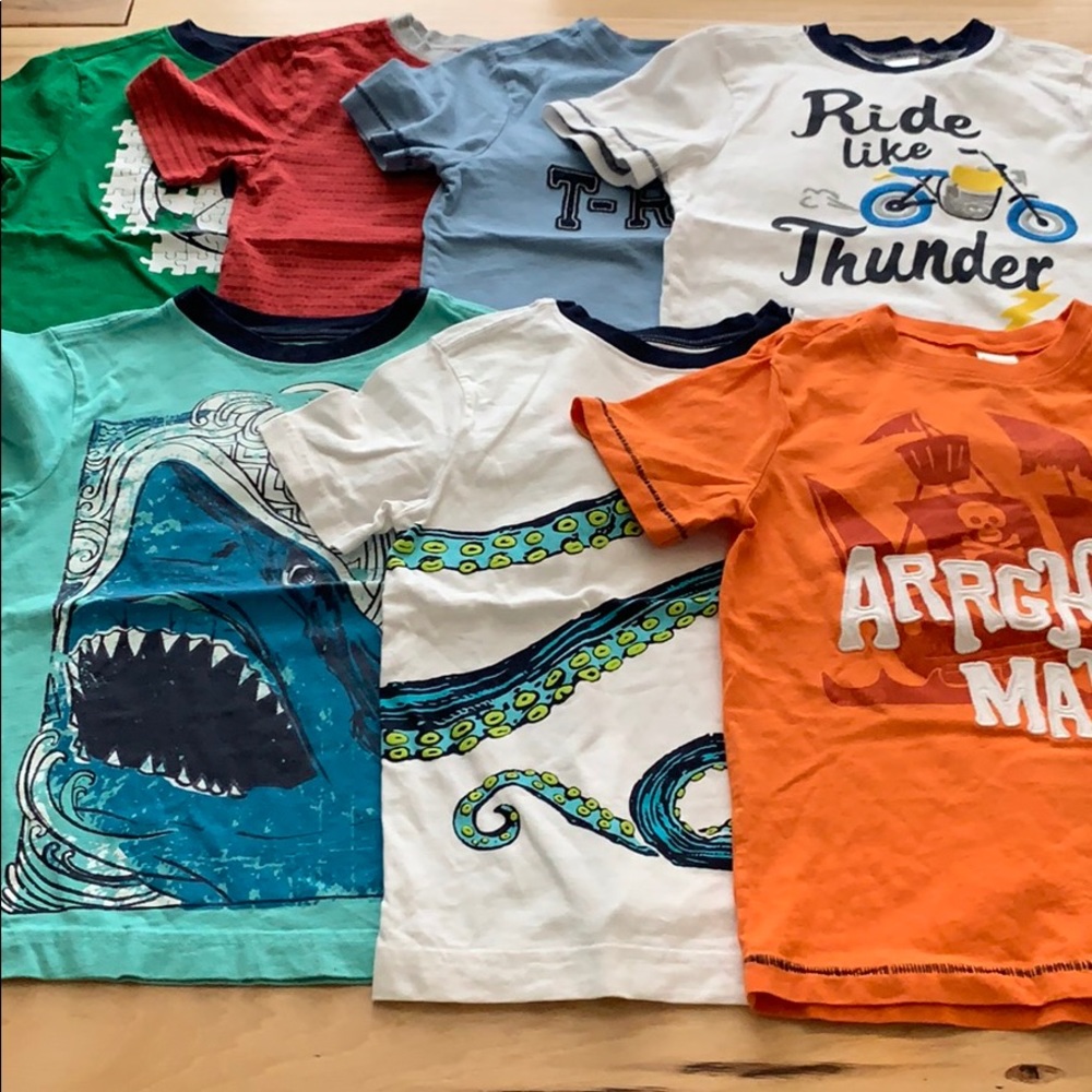 Seven size 5t Gymboree t-shirts